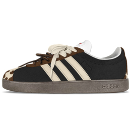 Кроссовки Adidas neo Vl Court Classic Skateboarding Shoes Unisex Low-top Brown/black/beige, коричневый hq1802(teamy-男女款热带雨林米棕) | dark brown