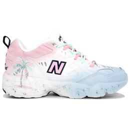 Кроссовки New Balance NB 608 V1 Training Shoes Women's Low-top Pink/white, синий wx608wt(team113-夏日粉椰) | blue
