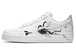 Мужские кроссовки для скейтбординга Nike Air Force 1, White cw2288-111(team10-水墨天鹅) | white