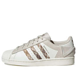 Кроссовки оригиналы суперзвезда Adidas, белый ig3004 | white/brown