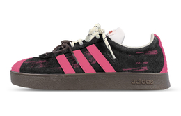 Кроссовки Adidas neo Skateboarding Shoes Unisex Low-top Black/pink, черный/розовый hq1802(team116-ad黑粉刷痕双带) | black/pink