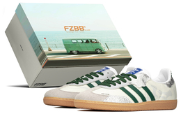 Adidas Кроссовки для скейтбординга SAMBA OG Low Top, унисекс, серо-зеленые ie3437(teama-梦怪s-box) | gray green