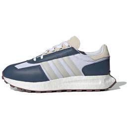 Adidas Кроссовки Retropy E5 с противоскользящим покрытием, износостойкие, низкие, повседневные, унисекс, сине-белые ie3913 | white/light gray/navy blue