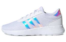 Кроссовки Lite Racer Series Lifestyle женские с низким верхом, белые/королевские синие Adidas Neo fz1461