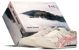 Кроссовки Onitsuka Tiger MEXICO 66 Lifestyle Shoes Unisex Low-top Beige/Pink, розовый/хаки 1183a360-205(teama-粉樱s-box) | pink khaki