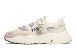 Fila Женские повседневные кроссовки Mars 1 с противоскользящей подошвой и износостойкими амортизирующими свойствами, белого и фиолетового цветов f12w031122fgt(teama-清新紫) | white purple