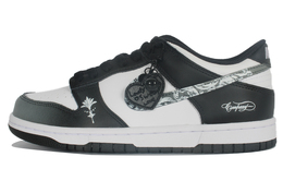 Кроссовки Nike Dunk Skateboard Shoes Men Low-Top White Black, черный dd1391-100(team10-流水年华) | black