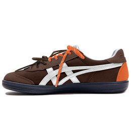 Кроссовки Onitsuka Tiger Tokuten Skateboarding Shoes Unisex Low-top Orange/white/brown, коричневый 1183a907-021(teamy-女款夏威夷棕橙) | dark brown
