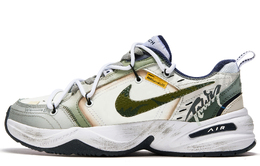 Кроссовки Nike Air Monarch 4 Chunky Sneakers Unisex Low-top Grey/green, зеленый 415445-102(teamm-迷雾森林） | dusty green