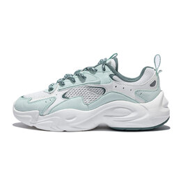 Кроссовки Anta Life Collection Lifestyle Shoes Women's Low-top Ivory White/Light Dawn Green/Wood Lotus Green, слоновая кость/зеленый 122438856u-3 | ivory white/light dawn green/wood lotus green