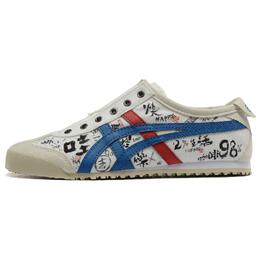 Кроссовки Onitsuka Tiger MEXICO 66 Casual Shoes Unisex Low-Top White Blue Red d3k0n-0143(team54-卡布奇诺） | white