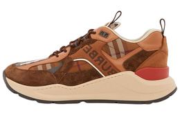 Кроссовки Sean 'Check - Dark Birch Brown' Burberry 80592561