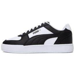 Кроссовки Puma Caven Skateboarding Shoes Unisex Low-top Black/White, черный/белый 399398-03 | black/white