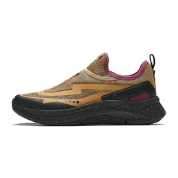 Кроссовки Anta Variety Training Collection Training Shoes Women's Low-top Plaid Brown / Base Black, черный 922427702-2 | plaid brown / base black