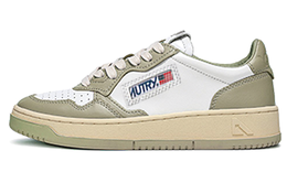 Низкие кожаные кроссовки Medalist Autry, белый/зеленый aulw-wb31 | white green