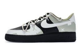 Кроссовки для скейтбординга Air Force 1 женские с низким верхом, черные/зеленые/серые Nike dh2920-111(team80-女款数码军事迷彩)