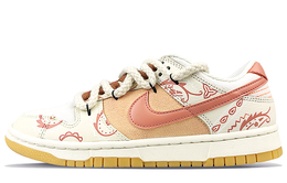 Кроссовки Nike Dunk Skateboarding Shoes Unisex Low-top Red, белый fj5475-100(team40-美拉德腰果花s-box) | white