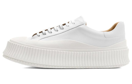 Кожаные низкие кеды Jil Sander j32ws0018-p4833-102