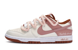 Женские кроссовки для скейтбординга Nike Dunk, The flesh is white fq8876-618(team80-女款微醺玫瑰s-box) | the flesh is white