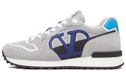 Кроссовки Valentino V Logo Pace Sneaker, серый / синий 3y2s0h17taemjm | gray/blue