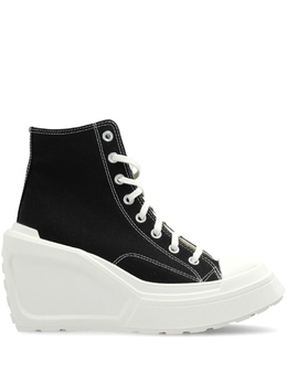 Converse кроссовки Chuck 70 De Luxe Wedge HI 110 мм, черный a06478c | черный