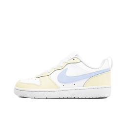 Кроссовки Nike Court Borough Skateboarding Shoes Women's Low-top White/yellow/blue, светло-желтый bq5448-100(team189-冰梨包) | light yellow