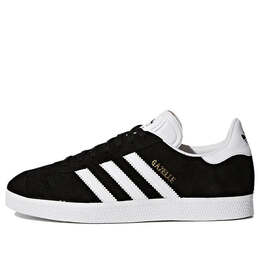 Кроссовки газель Adidas, черный ba9595 | black/white