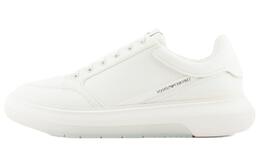 Кроссовки Emporio Armani Low-top Leather Sneakers, белый x4x633xm964m801 | white