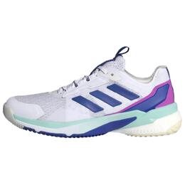 Кроссовки Adidas Crazyflight Women's 5 Indoor 'White Lucid Blue Aqua', голубой if9262 | cloud white clear blue semi-flash water green
