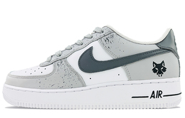 Кроссовки Nike Air Force 1 Skateboarding Shoes Women's Low-top White/black, серый dh2920-111(team40-gs狼灰) | gray