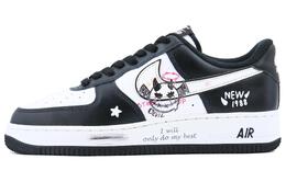 Кроссовки Nike Air Force 1 Skateboard Shoes Unisex Low-Top Black, белый dv0788-001(team168-涂鸦恶魔) | white