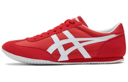 Кроссовки Machu Racer Lifestyle унисекс с низким верхом красного/белого цвета Onitsuka Tiger 1183a152-600