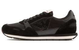 Кроссовки с низким верхом и вставками Emporio Armani x4x537xn7301r926