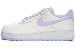 Кроссовки Nike Air Force 1 Skateboarding Shoes Women's Low-top White, фиолетовый dv3808-500（team241-奶油葡萄） | white/purple