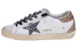 Кроссовки женские Golden Goose Super-Star, белый / серебряный gwf00102.f005358.82532 | white