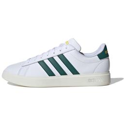 Adidas Кроссовки Grand Court Cloud White Collegiate Green Utility Yellow id1171 | white/green