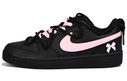 Кроссовки Nike Court Borough Skateboard Shoes Women's Low-Top Black Pink, черный/розовый bq5448-115（team33-沉睡少女 女款） | black/pink