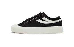 Кеды унисекс с низким верхом черного цвета Superga s6117gwa0o | black