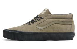 Кроссовки Vans Sk8 Premium -Mid 83 'Gothic Green', черный vn000cqqcuq | neutral olive/medium olive/light bone/black