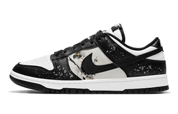 Кроссовки Nike Dunk Skateboard Shoes Women's Low-Top White Black cw1590-100(team10-墨梅蜡雪) | black