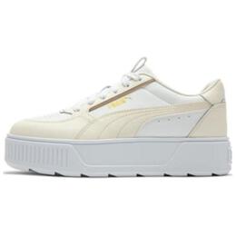 Кроссовки Puma Karmen Skateboarding Shoes Women's Low-top White - Pure White - Gold, белый 387212-08 | white - pure white - gold
