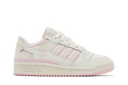 Adidas Кроссовки Wmns Forum Low CL, цвет White Clear Pink ih7914 | white clear pink