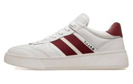 Кроссовки Bally Raise Leather Sneakers, белый/красный 6306428 | white/red