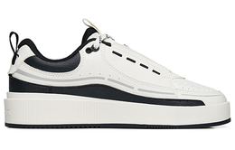 Кроссовки Anta Life Collection Skateboard Shoes Women's Low-Top Ivory White Black/Microchip Gray 922228033-2