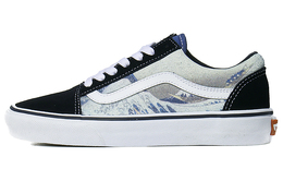 Кроссовки Vans Old Skool Skateboarding Shoes Unisex Low-top White/gray/black, черный vn000d3hnvy(team10- 浮世绘qd) | black