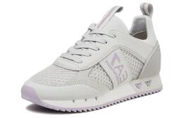 Emporio Armani EA7 Износостойкие повседневные низкие кроссовки женские серо-фиолетового цвета x8x027xk050r318 | gray purple