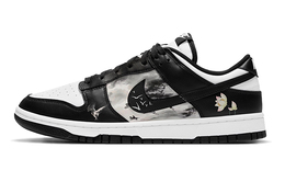 Кроссовки Nike Dunk Skateboard Shoes Women's Low-Top White Black cw1590-100(team10-走马观花) | black