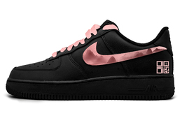 Кроссовки Nike Air Force 1 Skateboarding Shoes Unisex Low-top Pink, красный cw2288-001(team16-二维码山河红粉) | red/pink