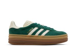 Adidas Кроссовки Wmns Gazelle Bold, цвет Collegiate Green Gum if7160 | collegiate green gum