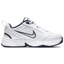 Кроссовки Nike Air Monarch 4 Chunky Sneakers Unisex Low-Top White Blue 415445-102(team366-星空银河) | white